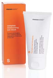 Complete moisturizing sun block